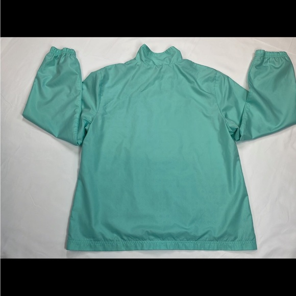 Everlast Zip up light weight Windbreaker Jacket Mint blue green Teal SzL - Picture 10 of 11